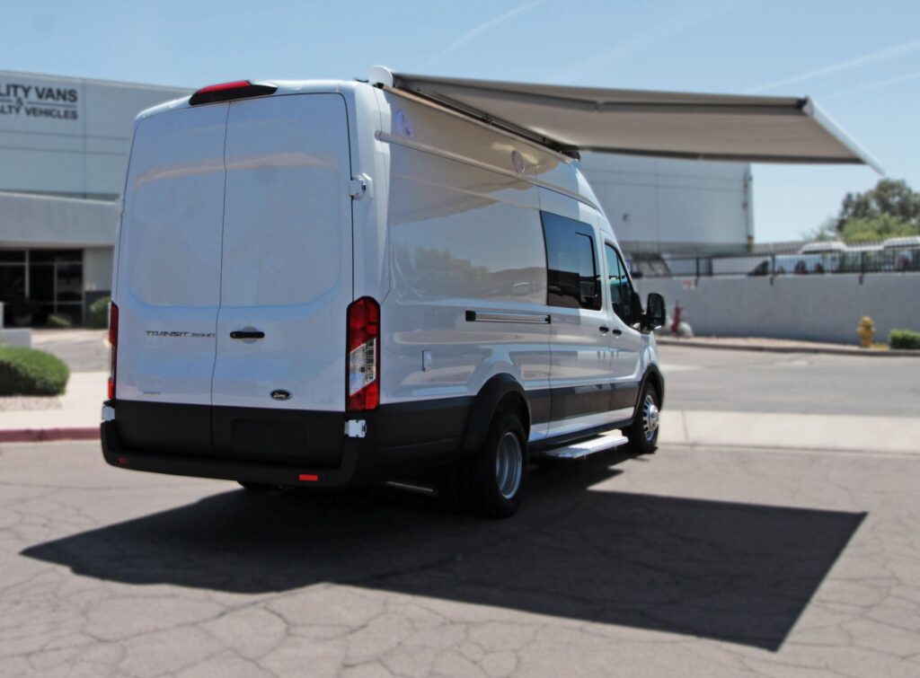 Public Outreach Vehicle with Retractable Awning