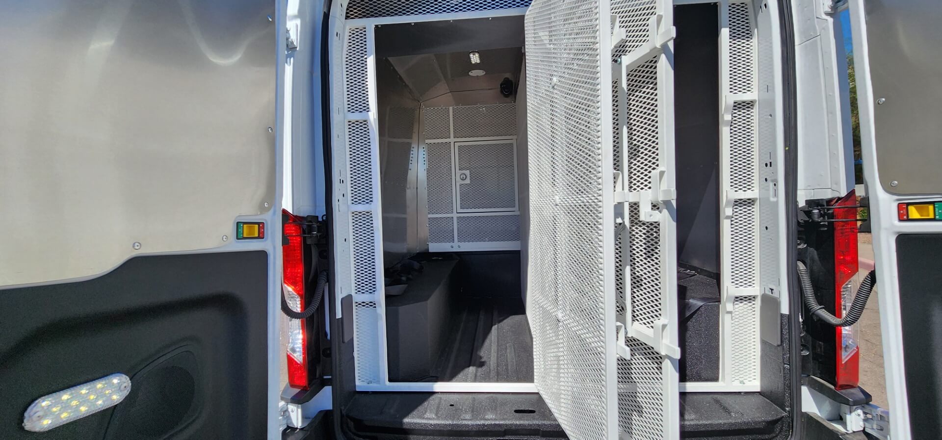ADA Prisoner Transport Vehicle Interior