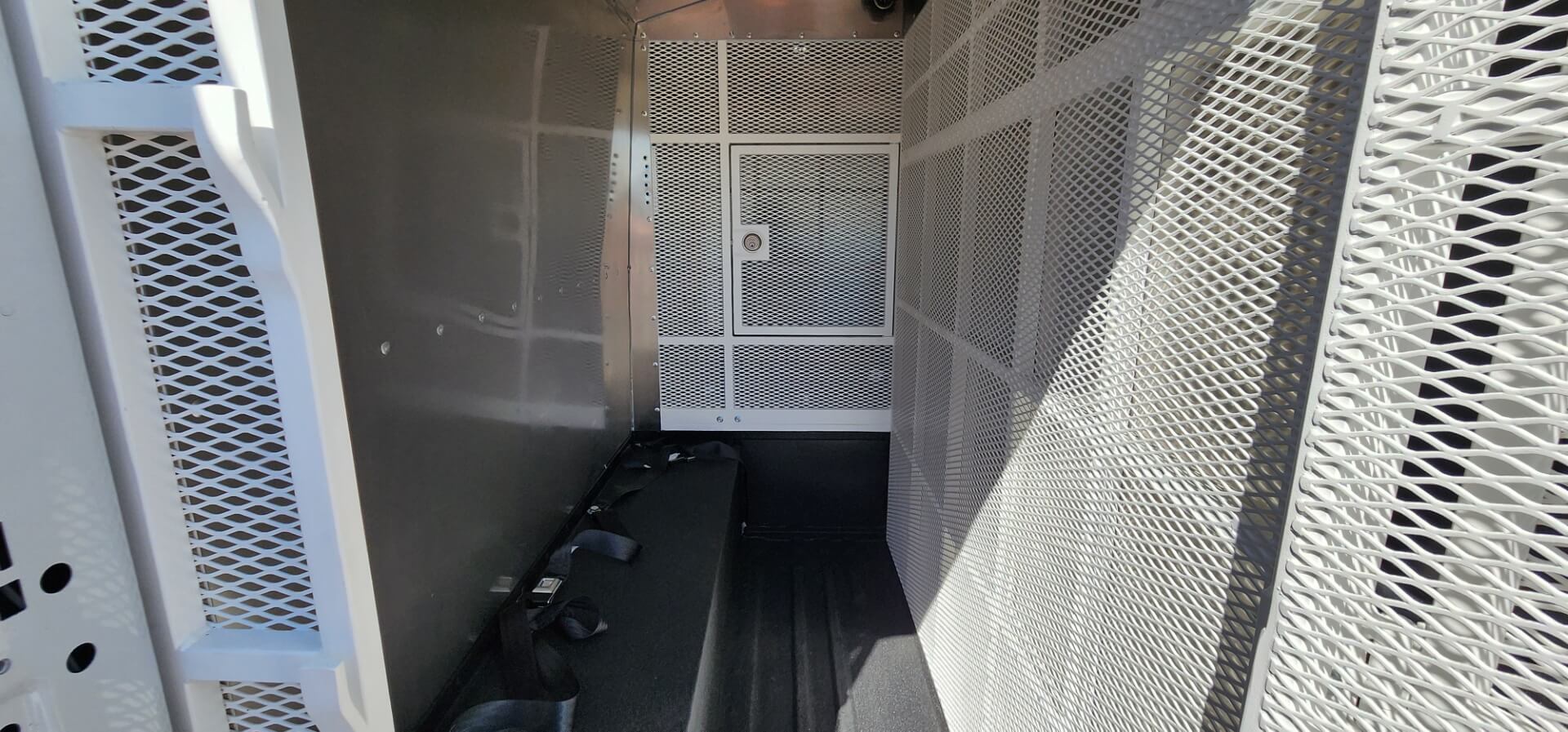 ADA Prisoner Transport Vehicle Interior