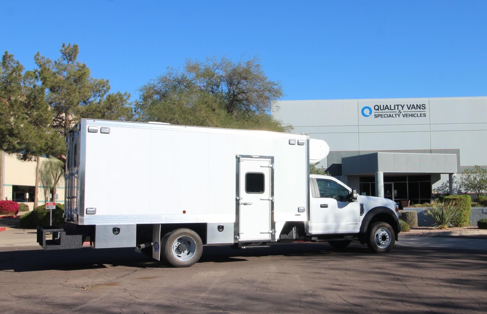 Large Prisoner Transport Truck