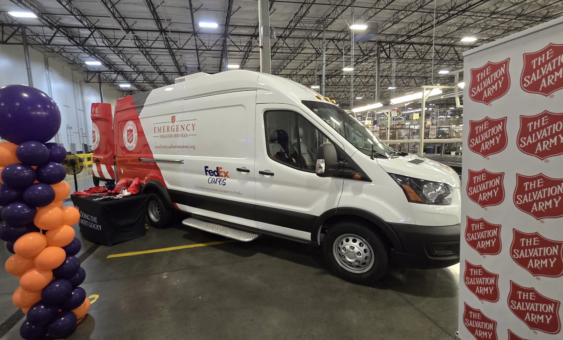 image of natural disaster response vehicles example