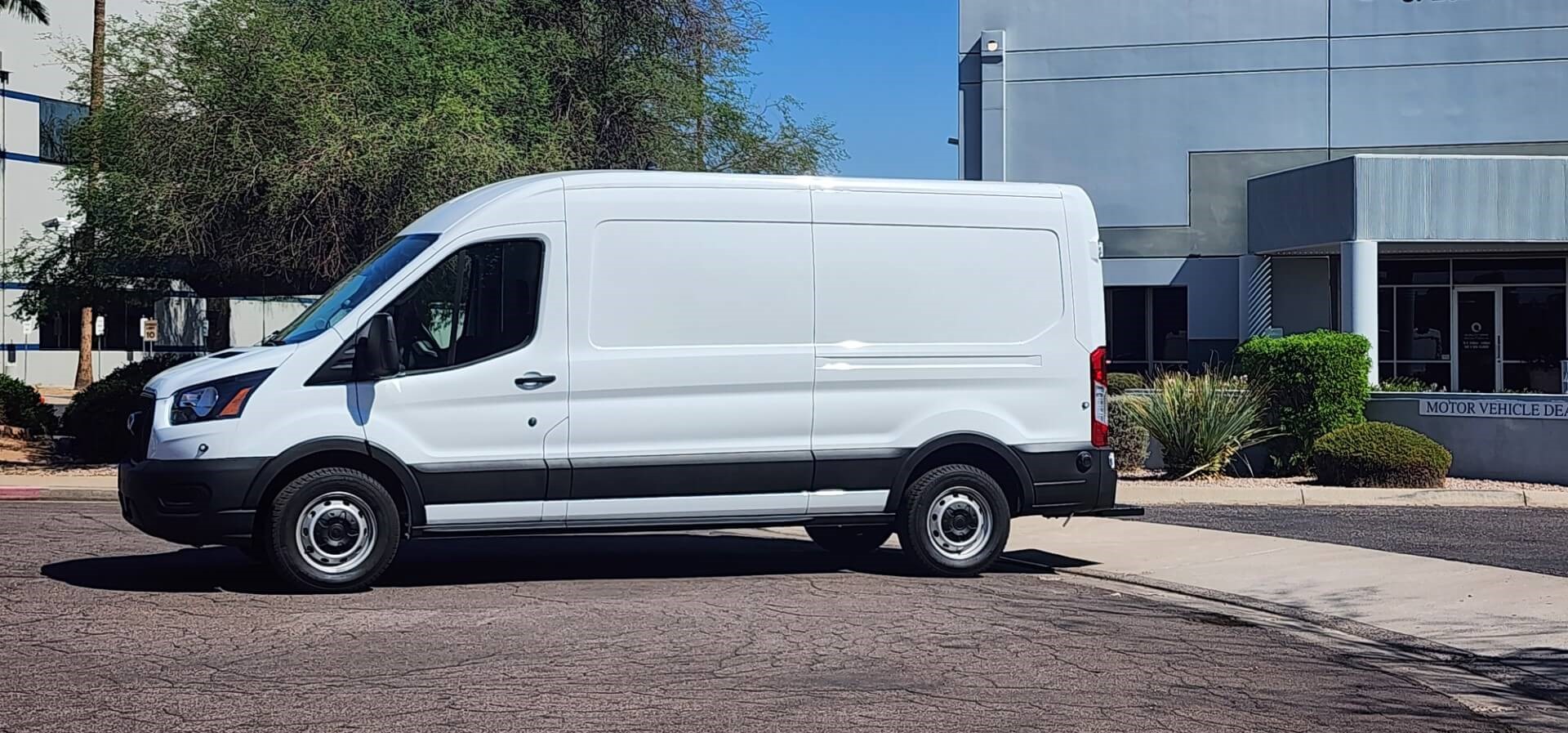 image of custom prisoner transport van