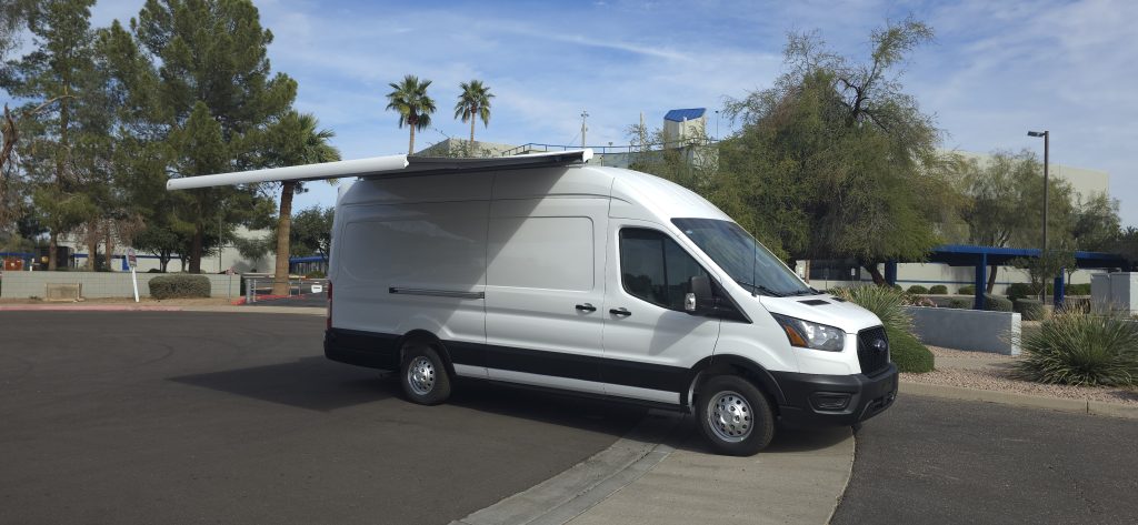 SPCA Mobile Dog Transport Transit Van